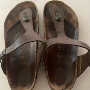 Birkenstock leather sandals